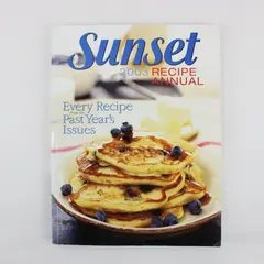 VTG Sunset Recipe Annual 2003 Edition by Editors of Sunset Magazine & Books Good