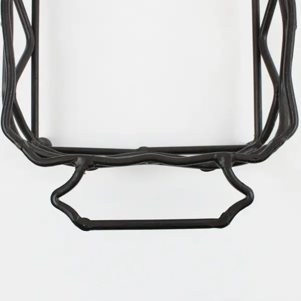 Black Metal Wire Baking Dish Holder Tabletop Serving Stand