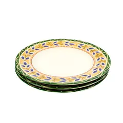Lot of 3 PTS International Interiors Salerno Dinner Plates 10.5 Inch