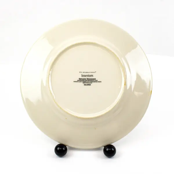 Lot of 3 PTS International Interiors Salerno Dinner Plates 10.5 Inch