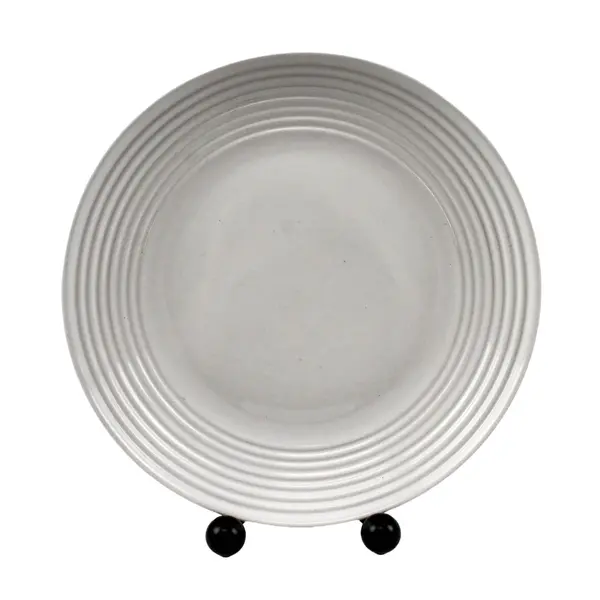 Royal Norfolk Off-White Textured Dinner Plates Set of 4 11 Inch