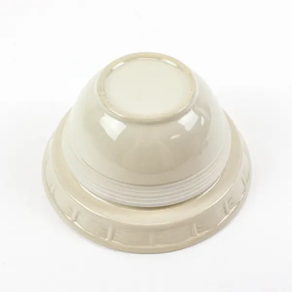 Celebrating Home Veranda Stoneware Dip Cooler Basketweave Cream