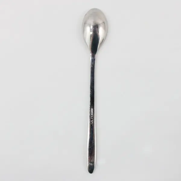 Alessi Caccia Pattern Inox 18/10 SS Infant Feeding Spoon 4.25" Unique HTF Item