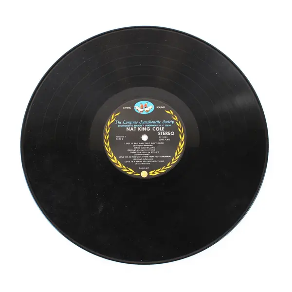 Nat King Cole Stereo LP 12" Longines Symphonette Record 7 SAAB 406
