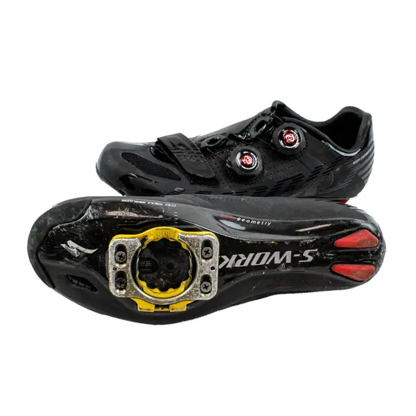 Specialized Body Geometry Men's Road Cycling Shoes Black Dual Dial Men's 7.5
