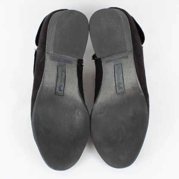 American Eagle Women's Black Faux Suede Ankle Boots Size 7