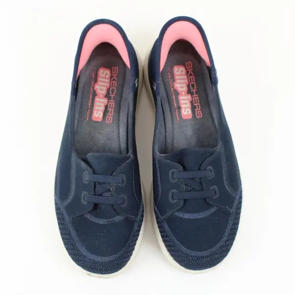 Skechers Slip-Ins Women's Walking Sneakers Navy Blue Size 7