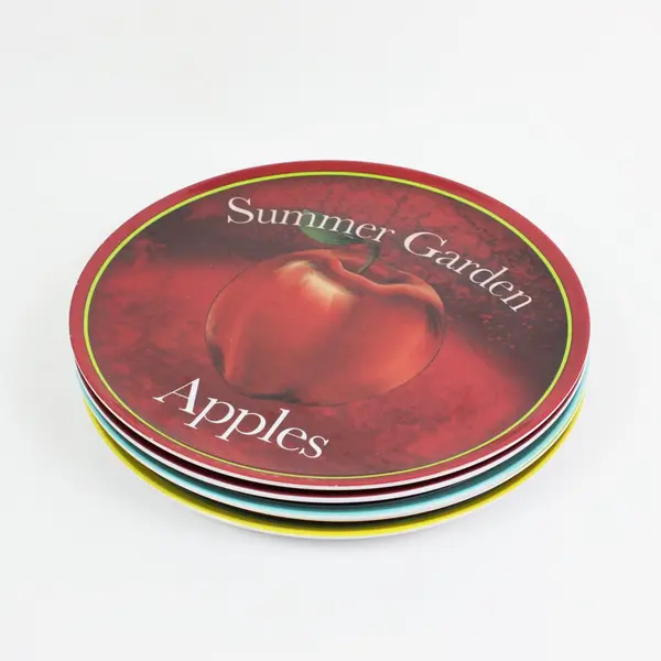 Lot of 5 Summer Garden Fruit Decorative Plates 