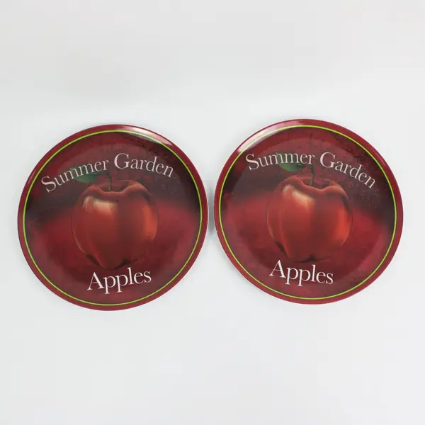 Lot of 5 Summer Garden Fruit Decorative Plates 