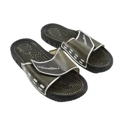 Xhilaration Women's Size 7 Black Open Toe Slip-On Sandals
