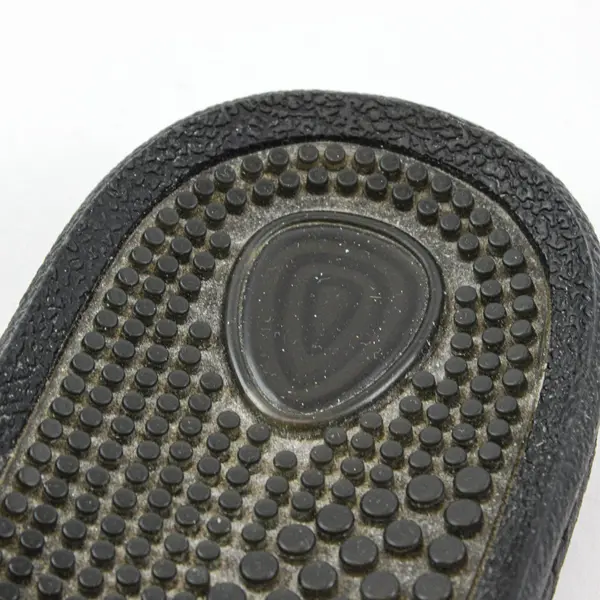 Xhilaration Women's Size 7 Black Open Toe Slip-On Sandals