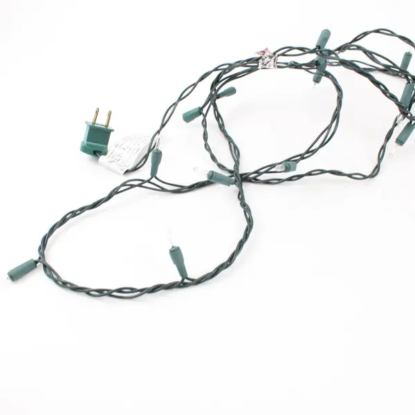 Champion Light Electric Co Ltd Warm White Incand String Lights 43' Green Cord