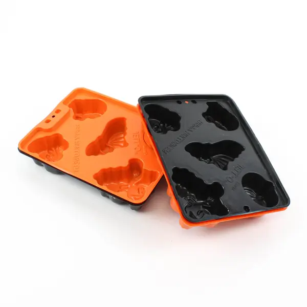 Lot of 4 Halloween Jell-O Molds Seasonal Dessert Shapes