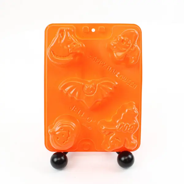 Lot of 4 Halloween Jell-O Molds Seasonal Dessert Shapes