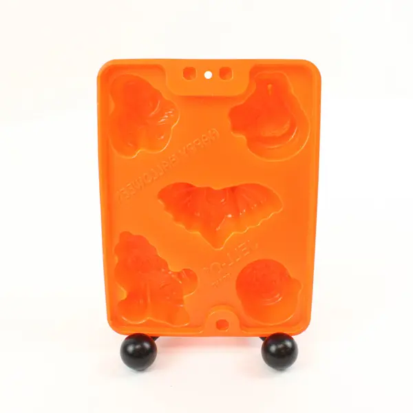 Lot of 4 Halloween Jell-O Molds Seasonal Dessert Shapes