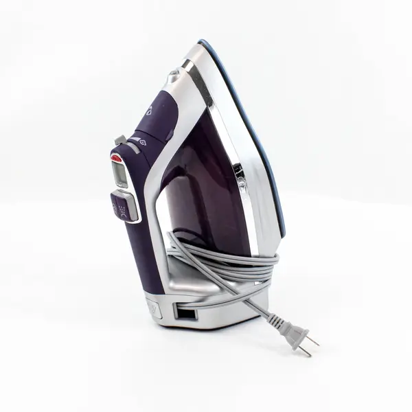 Hamilton Beach Durathon Digital Retractable Cord Iron Silver Purple