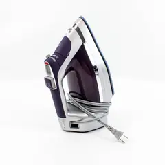 Hamilton Beach Durathon Digital Retractable Cord Iron Silver Purple