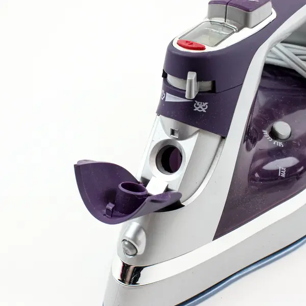 Hamilton Beach Durathon Digital Retractable Cord Iron Silver Purple
