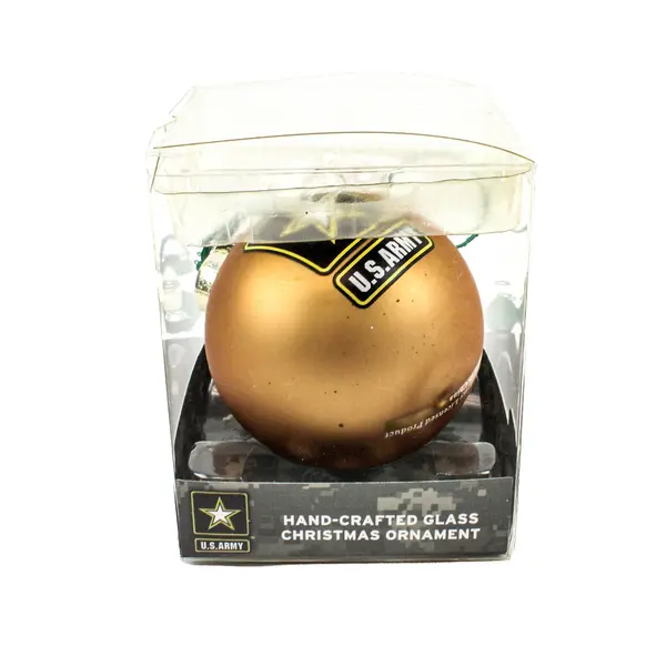 Kurt S. Adler AM4111 U.S. Army Licensed Glass Christmas Ornament