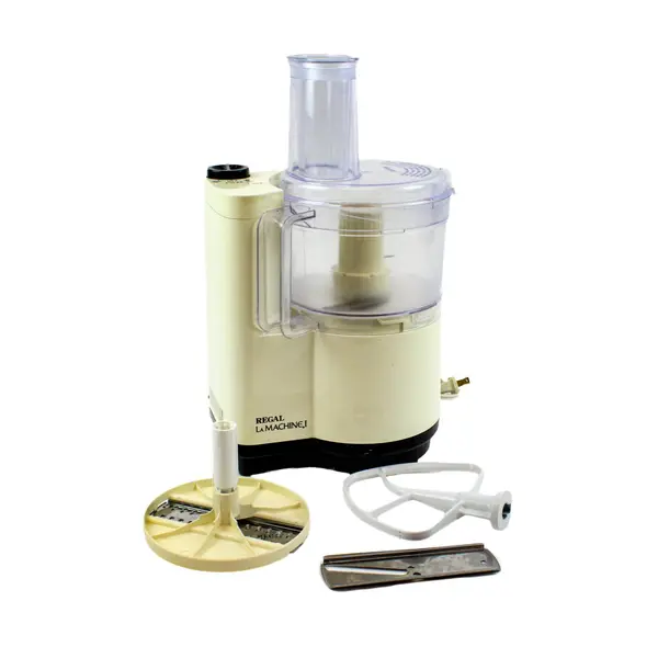 Regal La Machine Food Processor Model K813 White Clear Bowl
