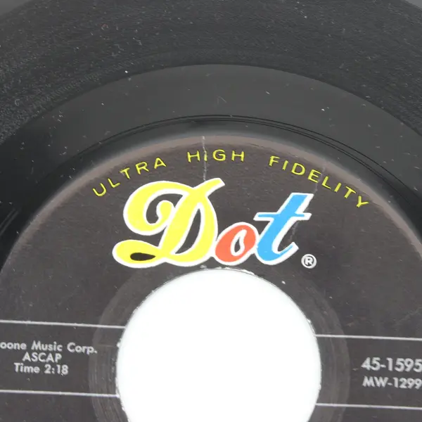 Pat Boone Twixt Twelve And Twenty/Rock Boll Weevil 7" Dot 45-15955