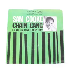 Sam Cooke Chain Gang / I Fall in Love Every Day 7" Vinyl Record