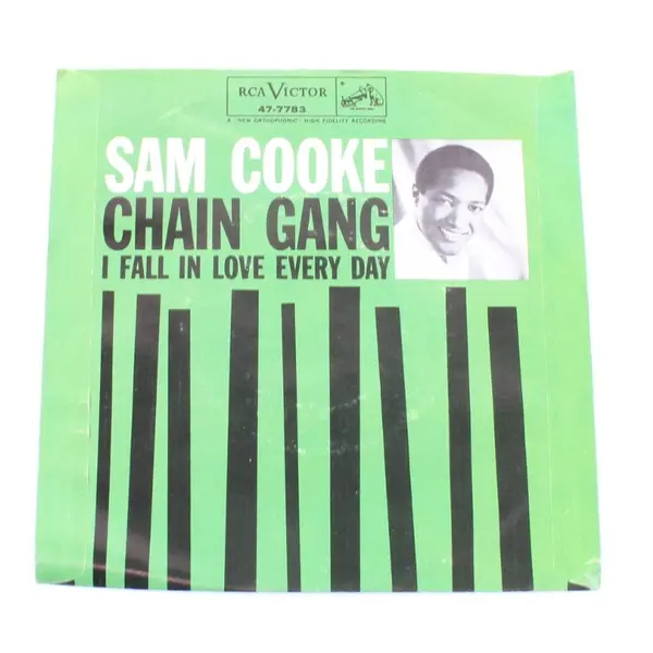 Sam Cooke Chain Gang / I Fall in Love Every Day 7" Vinyl Record