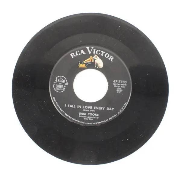 Sam Cooke Chain Gang / I Fall in Love Every Day 7" Vinyl Record