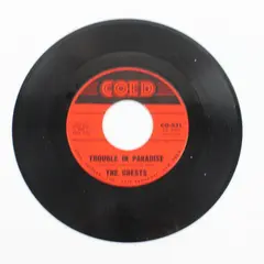 The Crests Trouble in Paradise/ Always You 7" Vinyl Record Coed CO-531