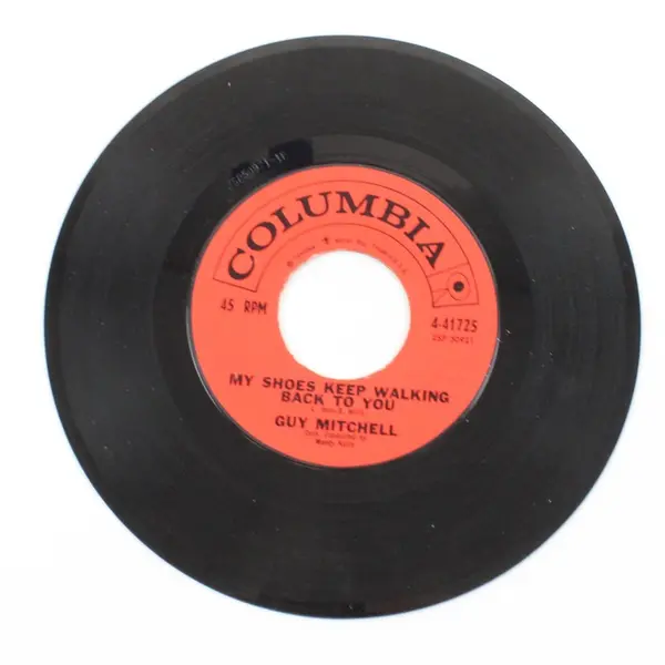 Guy Mitchell Silver Moon Upon The Golden Sands My Shoes Keep Walking Back To You