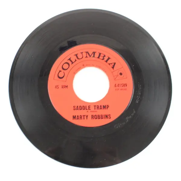 Marty Robbins Saddle Tramp/Big Iron Columbia 7" Vinyl Record