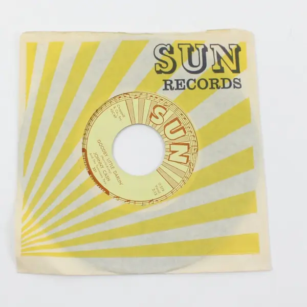 Johnny Cash You Tell Me/Goodby Little Darlin' Sun Records 7" Vinyl