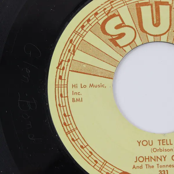 Johnny Cash You Tell Me/Goodby Little Darlin' Sun Records 7" Vinyl