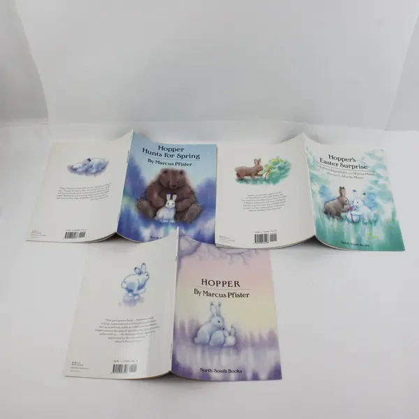 Lot of 3 Hopper Children's Paperback Books by Marcus Pfister