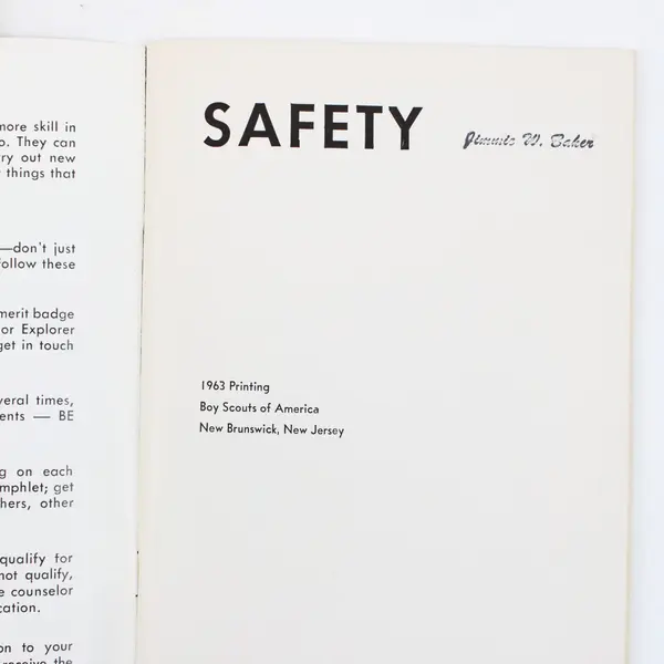 VTG Lot of 2 Boy Scouts of America Merit Badge Series Pamphlets 1962 & 1963