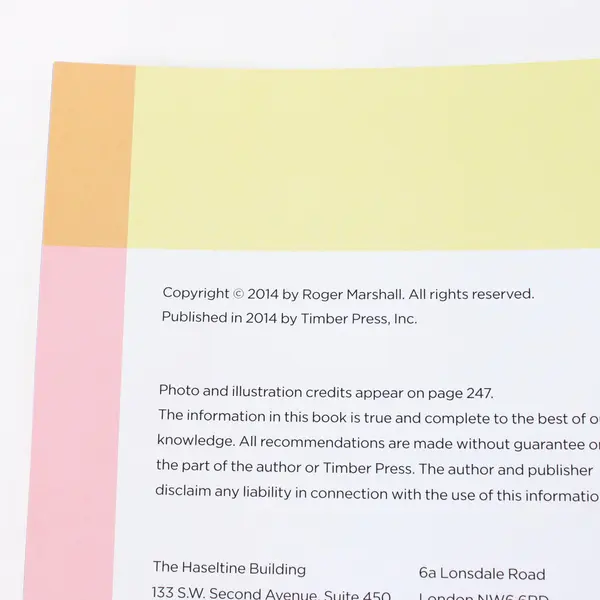 The Greenhouse Gardener's Manual Roger Marshall 2014 Paperback Very Good