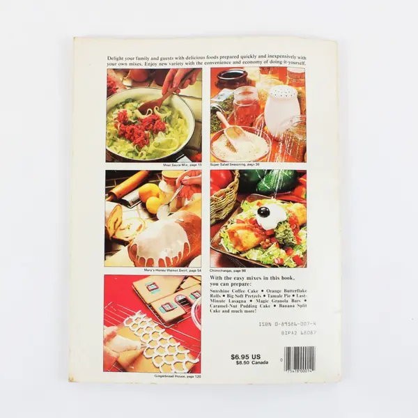 Vintage How to Make Your Own Mixes Make-A-Mix Cookery 1978 Paperback Cookbook