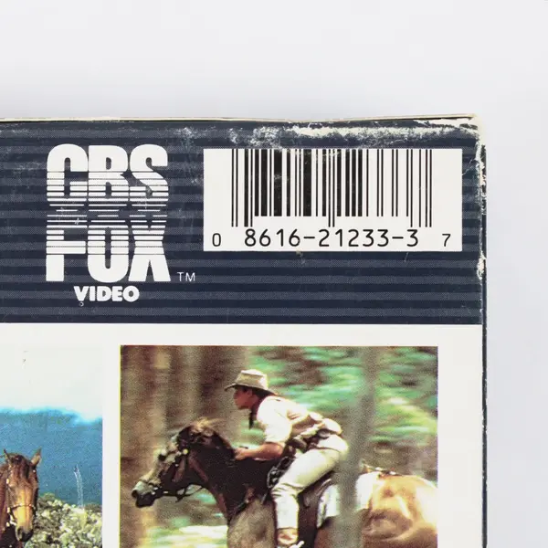 The Man From Snowy River VHS 1984 #1233 Kirk Douglas Action Western