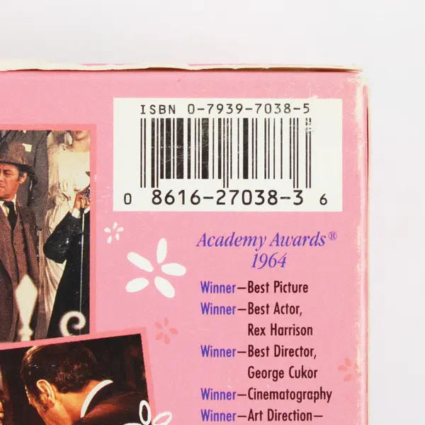 My Fair Lady 1964 Remastered 2-VHS Tapes Set, #7038 Audrey Hepburn/Rex Harrison 