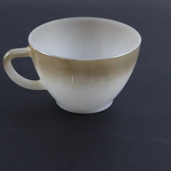 Heat Proof 3-Piece Tea Set 2 Cups Creamer