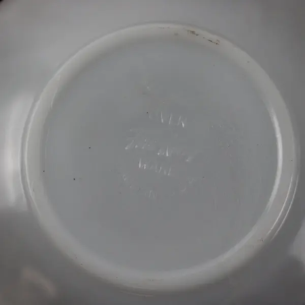 Four Fire King Ware 5 Saucers