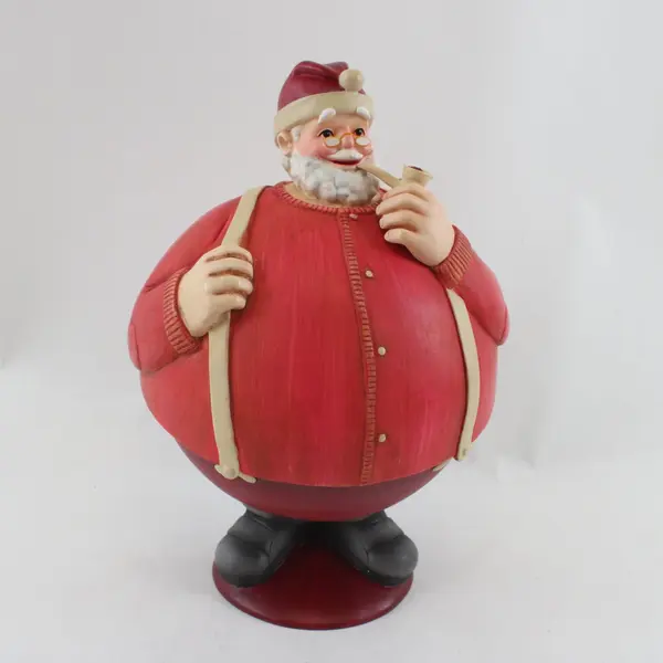Department 56 Santa Claus Flip Top Candy Bowl Figurine MPN 55344 Christmas