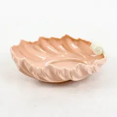 Vintage Lenox Pink Porcelain Shell-Shaped Dish 6.25 x 4 in