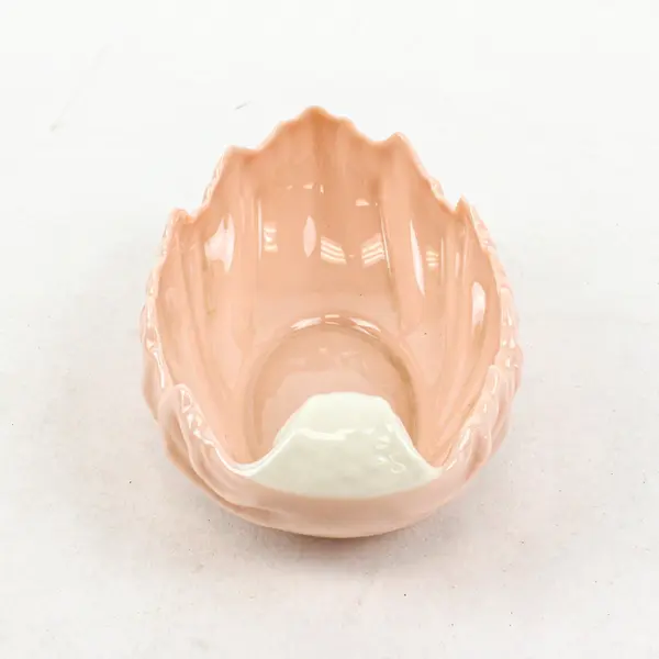 Vintage Lenox Pink Porcelain Shell-Shaped Dish 6.25 x 4 in