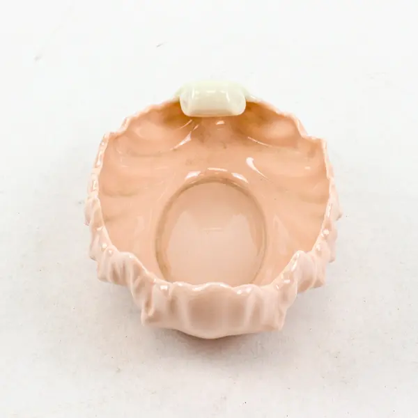 Vintage Lenox Pink Porcelain Shell-Shaped Dish 6.25 x 4 in