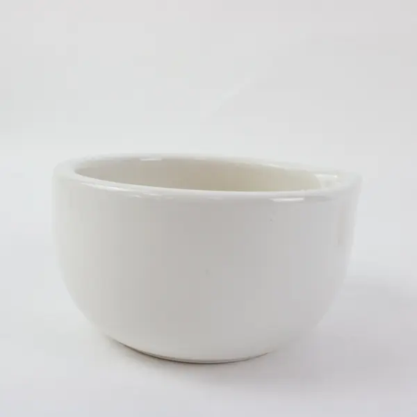 IKEA White Ceramic Mortar Pestle Spice Herb Grinder Used