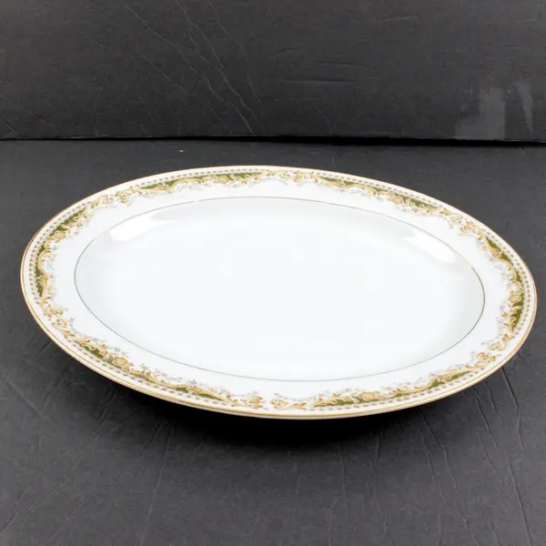 Queen Anne Signature Fine China Oval Platter 14.5x10.5