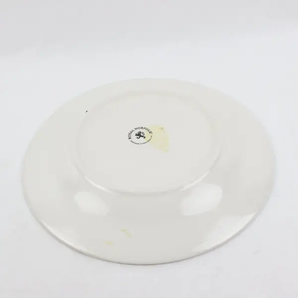 Set of 5 Royal Norfolk Autumn Leaves Dinner Plates