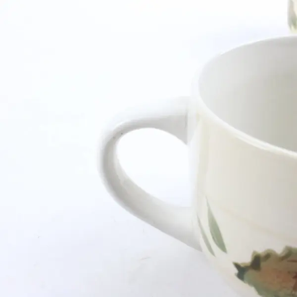 Royal Norfolk Fall Leaf Ceramic Coffee Mugs Set of 5