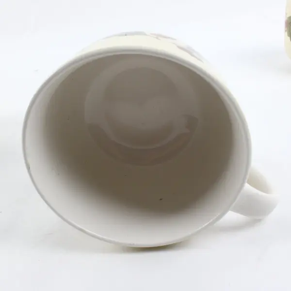 Royal Norfolk Fall Leaf Ceramic Coffee Mugs Set of 4